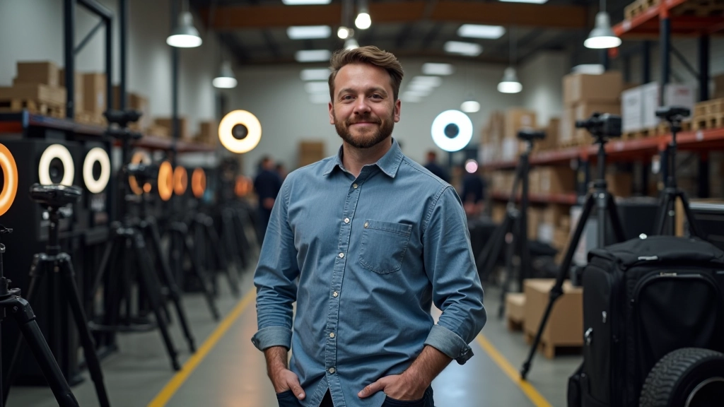 Showroom s profesionálním vybavením pro tvůrce obsahu